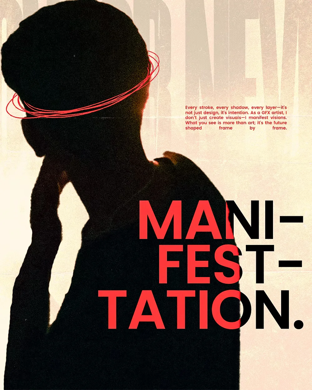 Manifestation. — Conceptual Poster