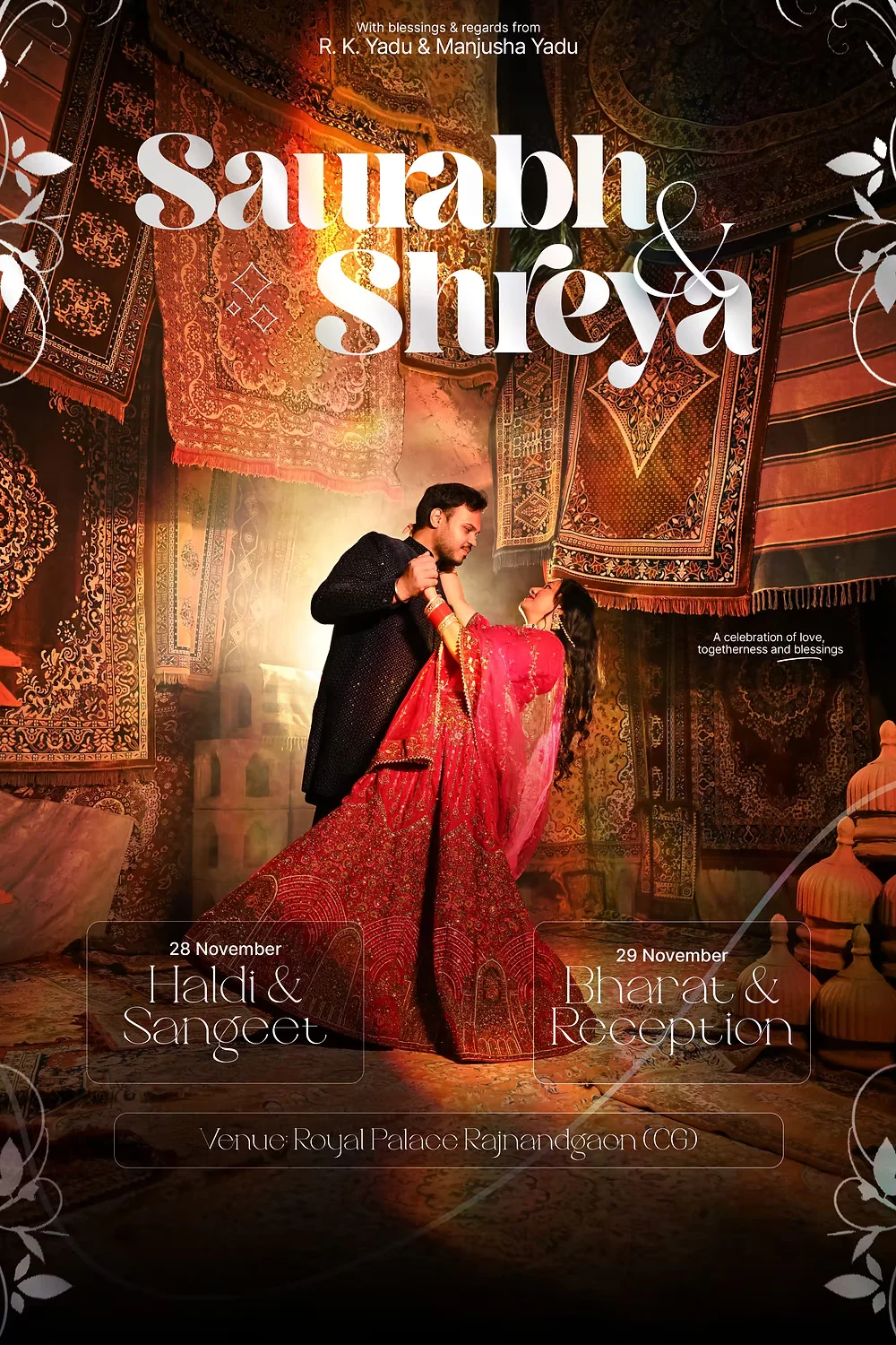 Saurabh & Shreya. — Wedding Invitation