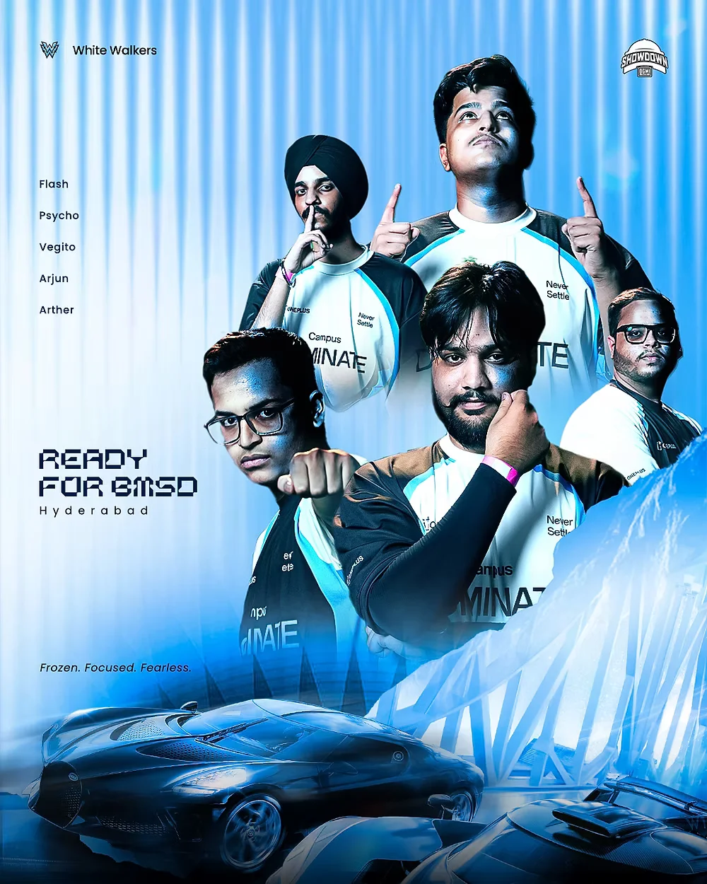 White Walkers. — Esports Poster